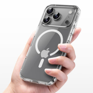 Rock Crystal Shield Series Magnetic dėklas skirtas Apple iPhone 17 Air skaidrus - Image 8
