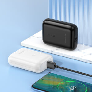 Borofone Power Bank 5000mAh BJ81 Stability - USB - baltos spalvos - Image 3