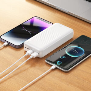 Borofone Power Bank 20000mAh BJ78A Clever - 2xUSB - juodos spalvos - Image 4