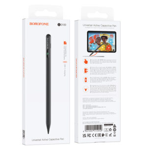 Borofone Active Capactive Pen BG100 Universal juodos spalvos - Image 6