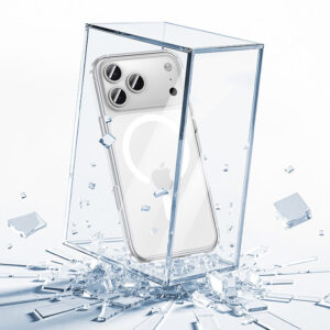 Benks Magnetic Crystal dėklas skirtas Apple iPhone 17 skaidrus (Camera Control Button) - Image 9