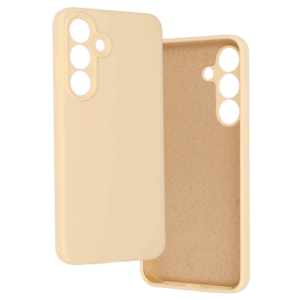 Silicone Lite dėklas skirtas Samsung Galaxy S25 FE peach - Image 4