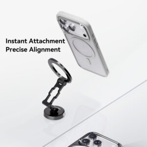 Rock Guard Touch Matte Series Magnetic dėklas skirtas Apple iPhone 17 Pro Max white (metal lens frame) - Image 2
