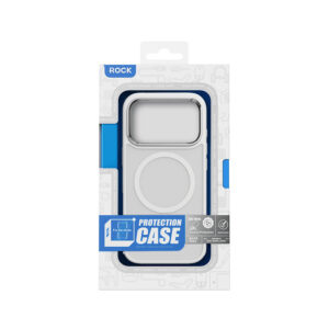Rock Guard Touch Matte Series Magnetic dėklas skirtas Apple iPhone 17 Pro Max white (metal lens frame) - Image 5