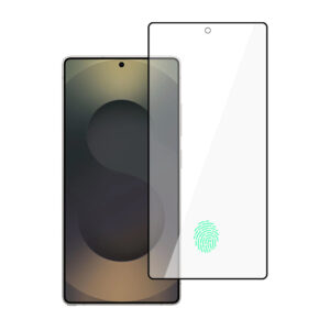 Tempered glass Tel Protect 10X Privacy Titanium for Samsung Galaxy S25 Ultra (with fingerprint unlock) (envelope) - Image 2