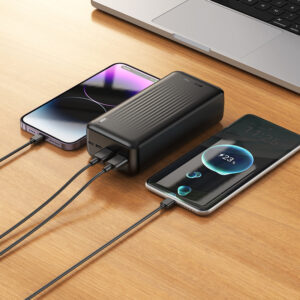 Borofone Power Bank 30000mAh BJ78B Clever - 2xUSB - juodos spalvos - Image 7