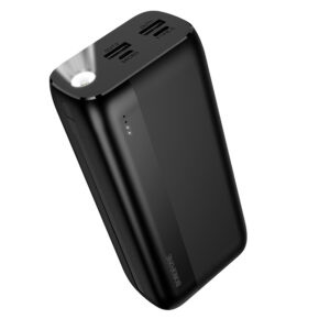 Borofone Power Bank 30000mAh BJ86A Victoria - 2xUSB - juodos spalvos - Image 2