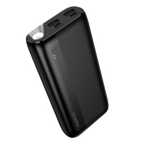 Borofone Power Bank 20000mAh BJ86 Victoria - 2xUSB - juodos spalvos - Image 2