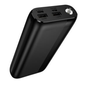Borofone Power Bank 20000mAh BJ86 Victoria - 2xUSB - juodos spalvos - Image 5