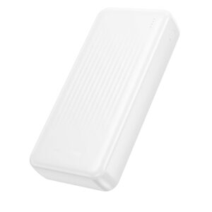 Borofone Power Bank 20000mAh BJ78A Clever - 2xUSB - baltos spalvos - Image 2