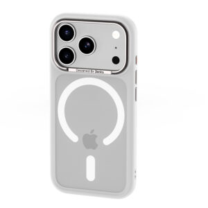 Benks Magnetic Mist dėklas Metal Frame (K069) skirtas Apple iPhone 17 Pro baltos spalvos (Camera Control Button) - Image 2