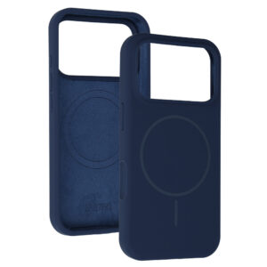Magsafe Slim Silicone skirtas Apple iPhone 17 Pro mėlynos spalvos - Image 4
