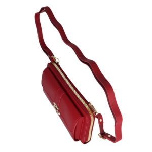 Knitted bag skirtas phone GCW06 red - Image 3
