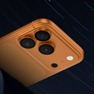 Benks Tempered glass DR Sapphire Lens Protector on camera for Iphone 17 Pro/17 Pro Max (lens 3 pieces) orange - Image 6