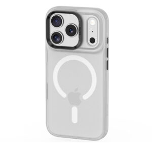 Benks Magnetic Lucid Armor dėklas (K070) skirtas Apple iPhone 17 Pro Max baltos spalvos (Camera Control Button) - Image 2