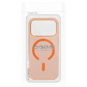 skaidrus Slim Magsafe dėklas do Iphone 17 Pro cosmic orange - Image 6