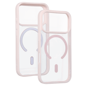 Acrylic Color Magsafe dėklas skirtas Apple iPhone 17 Pro light pink - Image 4