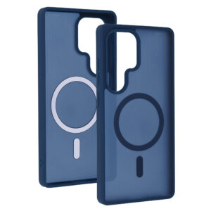 Tel Protect Aura Matte Magsafe dėklas skirtas Samsung Galaxy S25 Ultra mėlynos spalvos - Image 4
