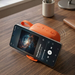 Blavec Portable Bluetooth Speaker TWS WS-06 Go Play - 6W (WS06-O) cosmic orange - Image 6