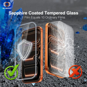 Tempered glass Tel Protect 10X HD DLC Diamond Coating for Iphone 16 Pro/17 (envelope) - Image 4