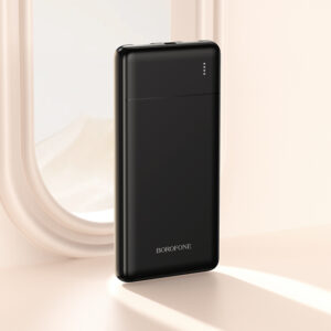 Borofone Power Bank 10000mAh BJ88 Clever - 2xUSB - juodos spalvos - Image 5