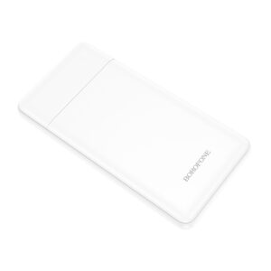 Borofone Power Bank 10000mAh BJ88 Clever - 2xUSB - baltos spalvos - Image 3