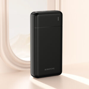 Borofone Power Bank 20000mAh BJ88A Clever - 2xUSB - juodos spalvos - Image 5