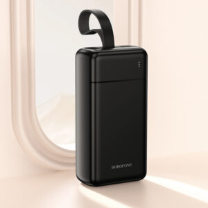Borofone Power Bank 30000mAh BJ88B Clever - 2xUSB - juodos spalvos - Image 5