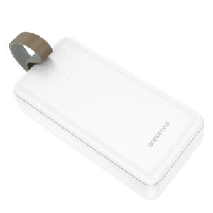 Borofone Power Bank 30000mAh BJ88B Clever - 2xUSB - baltos spalvos - Image 3
