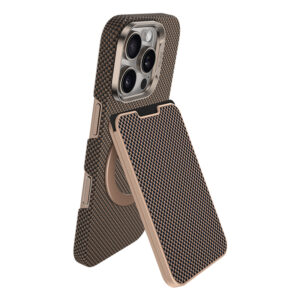 Benks Wallet Magnetic ArmorGo Kevlar Stand Gold - Image 3
