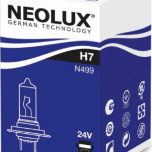 NEOLUX Automobilinė lemputė H7 70W 24V PX26D 1vnt