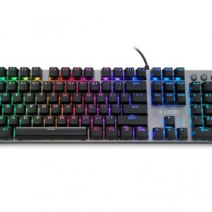 iBox Aurora K-4 klaviatūra USB QWERTY juodas