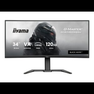 IIYAMA G-MASTER GCB3482WQSU-B1 Monitorius | 34", UWQHD, Curved VA, 120 Hz