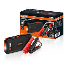 OSRAM akumuliatorius-užvedėjas ličio 6000 mAh,min srovė 150A.max srovė 500A ,5V 2,4A,9V2.0