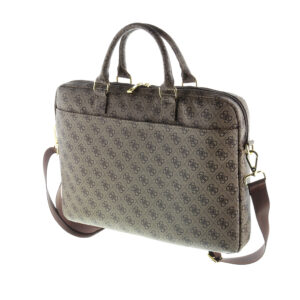 Guess 4G UpTown krepšys kompiuteriui 15'' rudos spalvos