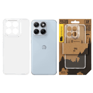Tactical TPU dėklas skirtas Motorola Edge 70 Fusion Transparent - Image 2