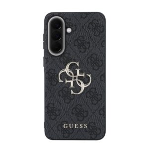 Guess PU 4G Metal Logo dėklas skirtas Samsung Galaxy A57 pilkos spalvos - Image 2