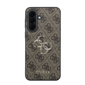 Guess PU 4G Metal Logo dėklas skirtas Samsung Galaxy A37 rudos spalvos - Image 2