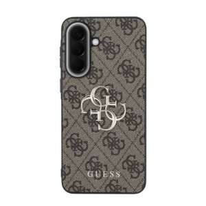 Guess PU 4G Metal Logo dėklas skirtas Samsung Galaxy A57 rudos spalvos - Image 2