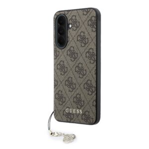 Guess 4G Charm dėklas skirtas Samsung Galaxy A37 rudos spalvos - Image 1