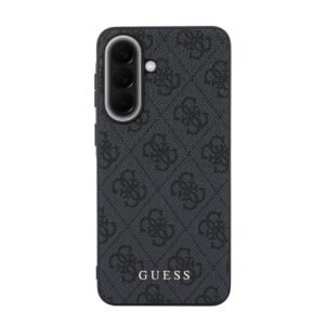 Guess PU 4G Metal Classic Logo dėklas skirtas Samsung Galaxy A57 pilkos spalvos - Image 2