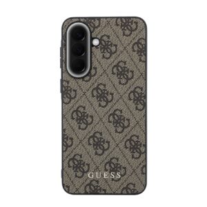 Guess PU 4G Metal Classic Logo dėklas skirtas Samsung Galaxy A57 rudos spalvos - Image 2