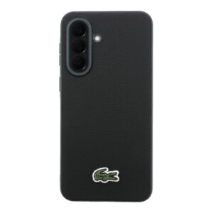 Lacoste Iconic Petit Pique Woven Logo MagSafe dėklas skirtas Samsung Galaxy A37 juodos spalvos - Image 2