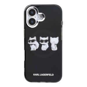 Karl Lagerfeld IML Choupette Trio Watercolor MagSafe dėklas skirtas Apple iPhone 17 - Image 2