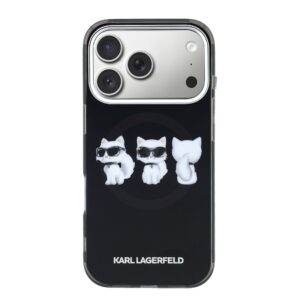 Karl Lagerfeld IML Choupette Trio Watercolor MagSafe dėklas skirtas Apple iPhone 17 Pro - Image 2