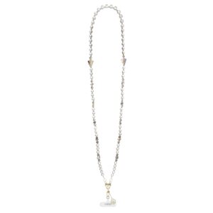 Guess Crossbody Strap Pear and 4G Charm White
