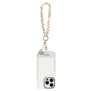 Guess Universal Wrist Strap Crystals 4G Charm Gold - Image 2