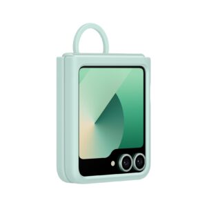 EF-PF741TME Samsung Silicone d4klas with Ring skirtas Galaxy Z Flip 6/7 FE Mint