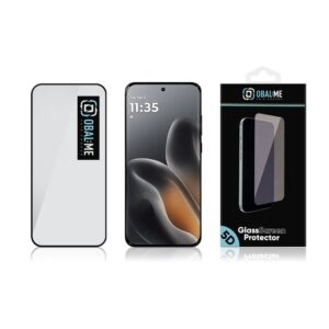 OBAL:ME 5D Apsauginis stiklas skirtas Motorola Edge 70 Fusion Black - Image 2