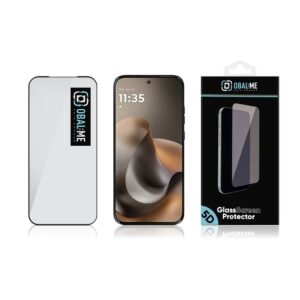 OBAL:ME 5D Apsauginis stiklas skirtas Motorola G77 Black - Image 2